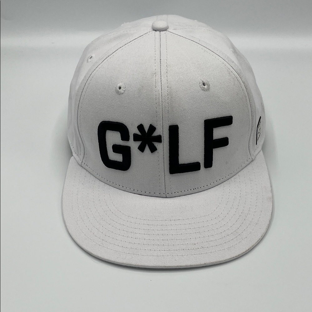 White G*LF Cap